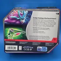 Pokemon TCG: Paradox Clash Tin - Iron Leaves EX - Factory Sealed - Image 2