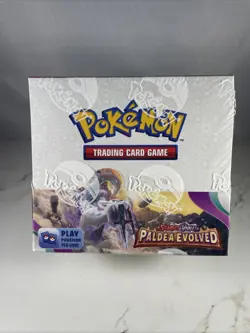 Pokemon Scarlet & Violet Paldea Evolved Booster Box - Sealed - Image 1