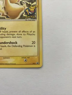 Pokemon TCG Pikachu Black Star Promos 012 Regular Promo-NM - 10th Anniversary - Image 5