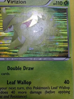HP Virizion - 15/113 Laser Holo - Black & White 11: Legendary Treasures Pokemon - Image 5
