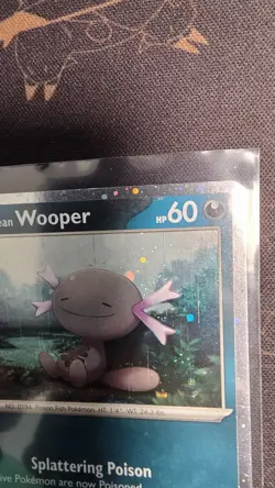 Pokemon - Wooper SVP 041 Promo Cosmos Holo NM SWIRL - Image 4