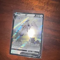 Pokemon TCG Arceus V SWSH204 Sword & Shield Promo Holo English 220HP - Image 1