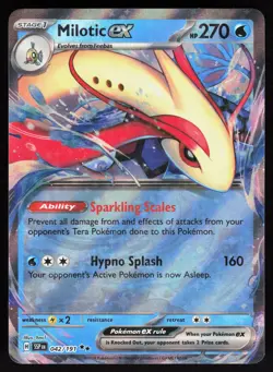 Milotic ex 042 Surging Sparks Holo Near Mint hncl Pokemon TCG - Image 1