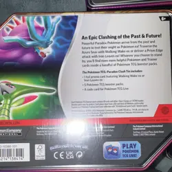 Pokemon TCG Paradox Clash (3) Tins + (4) Paradox Destinies Tins - Image 4