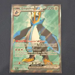 Pokemon Empoleon EX 114/116 Plasma Freeze Ultra Rare Holo English Stage 2 - Image 1