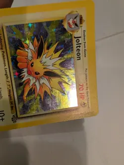 Jolteon 4/64 Holo Rare Jungle Pokemon Unlimited Holo - Image 2