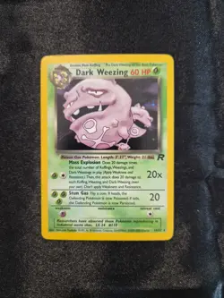 Pokemon Dark Weezing 14/82 Team Rocket Holo - Image 2