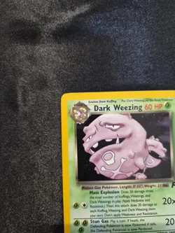 Pokemon Dark Weezing 14/82 Team Rocket Holo - Image 3