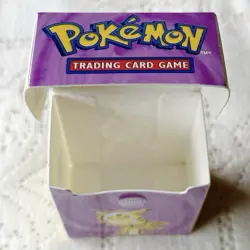 Vintage WOTC Pokemon Pikachu Mewtwo Ultra Pro Deck Box 1999 Preowned - Image 2