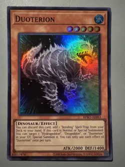 YUGIOH DUOTERION (EFFECT) ASIA ENGLISH EDITION BPRO-AE083 SUPER RARE - Image 1