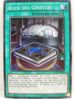 Yu-Gi-Oh - 1x Buch des Gesetzes - FUEN - Fusion Enforcers - Image 1