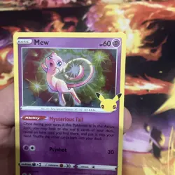 Mew 011/025 - Celebrations 25th - Pokemon TCG Card Holo Rare Pokemon NM (5) - Image 3