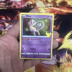 Mew 011/025 - Celebrations 25th - Pokemon TCG Card Holo Rare Pokemon NM (6) - Image 1