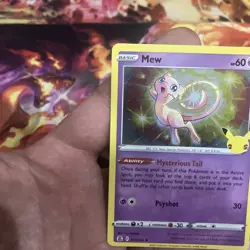 Mew 011/025 - Celebrations 25th - Pokemon TCG Card Holo Rare Pokemon NM (6) - Image 2