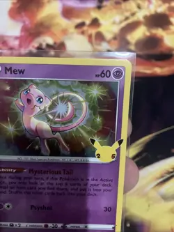 Mew 011/025 - Celebrations 25th - Pokemon TCG Card Holo Rare Pokemon NM (2) - Image 3