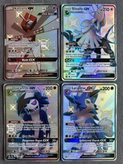 Pokemon Hidden Fates Shiny Vault Lot of 12 NM - Guzzlord, Lycanroc, +more - Image 2