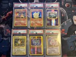 Pokemon 2016 XY Evolutions Lot Of 6 PSA 6/8/9 Charizard - Image 1