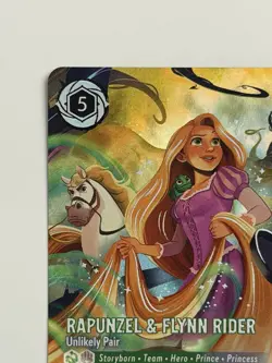 Disney Lorcana Attack of the Vine Rapunzel Flynn Rider Enchanted Pack Fresh NM - Image 3
