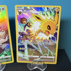 Eevee & Jolteon Trainer Gallery 2 Card LOT LPNM TG11/TG30 TG04/TG30 Pokemon TCG - Image 3