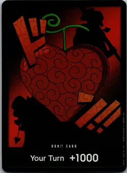 DON!! Card (Op-Op Fruit) (Devil Fruits Collection Vol. 3) One Piece Promo NM A13 - Image 1