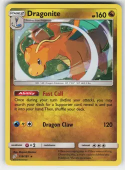 Dragonite (Cosmos Holo) 119/181 P Miscellaneous Cards & Products Pokemon MP - Image 1