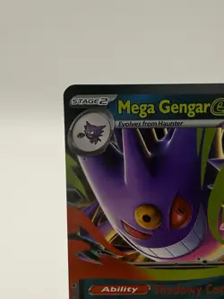 Mega Gengar EX 056/094 Me02: Phantasmal Flames Holo Near Mint Pokemon TCG Card - Image 3