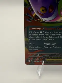 Mega Gengar EX 056/094 Me02: Phantasmal Flames Holo Near Mint Pokemon TCG Card - Image 5