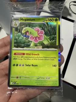 Pokemon Mega Evolution Prerelease STAFF Promo (Set of 4) SEALED - Image 1