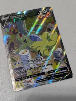 Tyranitar V (Alternate Full Art) 155/163 Swsh05: Battle Styles Holo Pokemon Card - Image 3