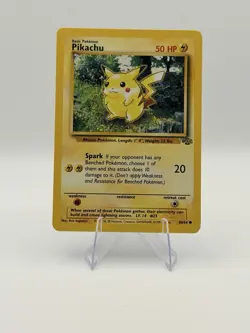 Pikachu 60/64 Unlimited Common Jungle Pokemon Cards - Image 1