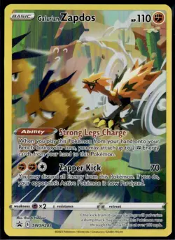 Galarian Zapdos Promo SWSH: Sword & Shield Promo Cards SWSH283 NM - Image 1