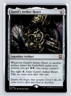 Gonti's Aether Heart 294 Regular Commander: Modern Horizons 3 MTG NM - Image 1