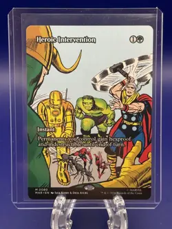 Heroic Intervention (0080) (Borderless) Marvel Universe Eternal-Legal Regular - Image 1