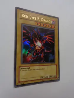 Red-Eyes B. Dragon JMP-002 (Ultra Rare, Unlimited Edition, Played / LP) - Image 1