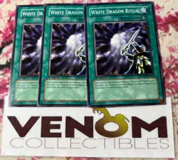 3x (VLP) - White Dragon Ritual - DPKB-EN032 - Common - 1st Edition YuGiOh - Image 1