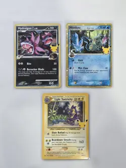 Pokemon Celebrations Promos | Hydreigon, Mimikyu, Light Toxtricity- FULL SET - Image 1