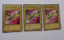Playset: 3x Curse Of Dragon SDY-008 (Common, Unlimited, Moderately Played / MP) - Image 1