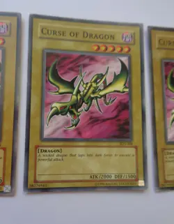 Playset: 3x Curse Of Dragon SDY-008 (Common, Unlimited, Moderately Played / MP) - Image 4