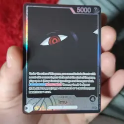 Bandai One Piece Card Game Imu Leader Mary Geoise Holo Foil 5000 Power Cost 4 - Image 3