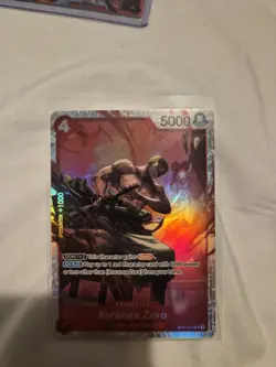 Roronoa Zoro ST21-015 - One Piece TCG Starter Deck EX: Gear 5 SR Foil NM - Image 1