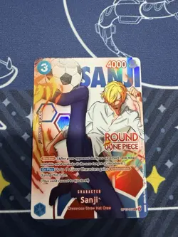 Round 1 Sanji English One Piece Promo OP15-047 In Hand! #2 - Image 1