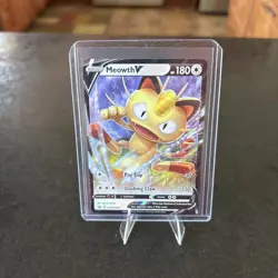 Meowth V - SWSH004 SWSH: Sword & Shield Promo Cards Pokemon TCG - Image 1