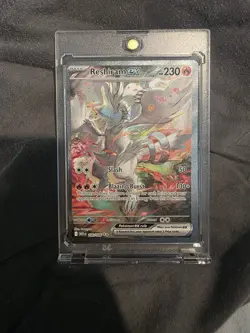 Reshiram EX 166/086 English SIR White Flare MINT Pack Fresh Pokemon TCG Card - Image 1