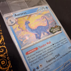 Pokemon TCG Aurorus 024/088 Perfect Order STAMPED Promo Card Holo Sealed English - Image 2