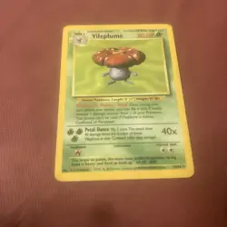 Vileplume Jungle Rare 15/64 Wizards of the Coast 80 HP Pokemon Card - Image 3