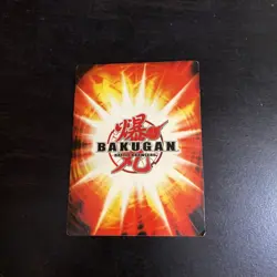Bakugan Card - Gate Of Doom - Silver Gate Card - BA350a - 3/48e - 2008 - Image 2