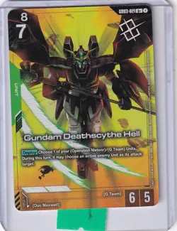 Gundam Deathscythe Hell (Winner Card)(GD03-021) * Store Tournament 3 Pack - Image 1