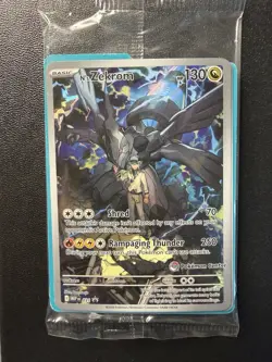 Pokemon Card - N’s Zekrom Pokemon Center Sealed Promo MEP 031 - Ascended Heroes - Image 1