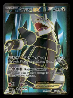 Aggron EX - 153/160 - Ultra Rare - Primal Clash - Pokemon Card - LP - Image 1