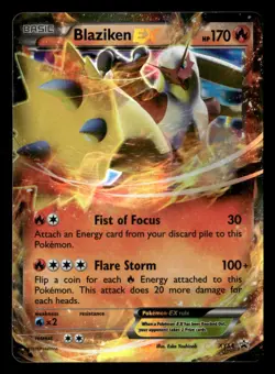 Blaziken EX - XY54 - Black Star Promo - Pokemon Card - LP - Image 1